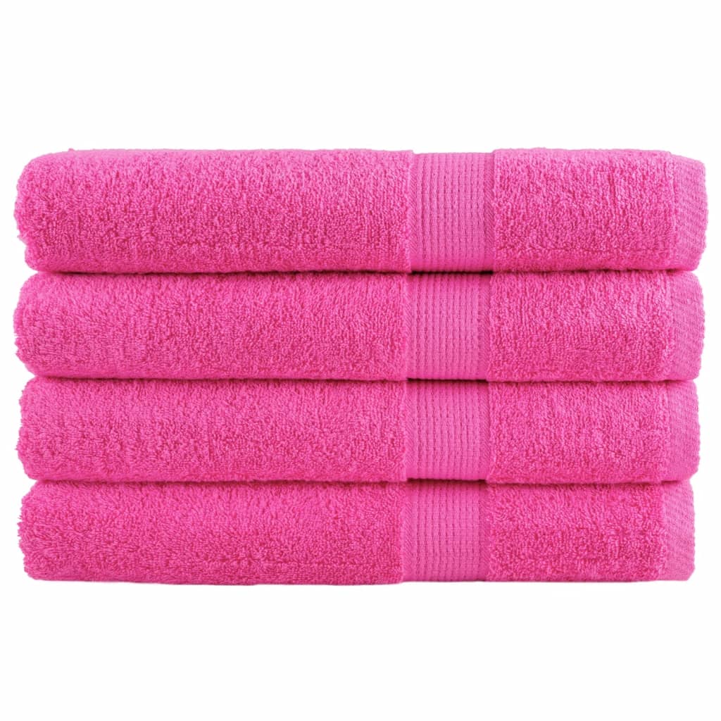 foto del prodotto asciugamani per sauna solund 2 pz rosa 80x200 cm 600 g/mâ²