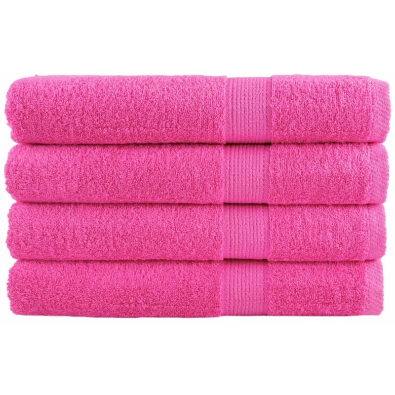 foto del prodotto asciugamani per sauna solund 2 pz rosa 80x200 cm 600 g m vidaxl