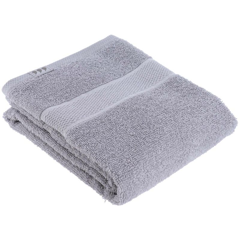 foto del prodotto asciugamano 50x90 cm 100 cotone grigio chiaro tendance