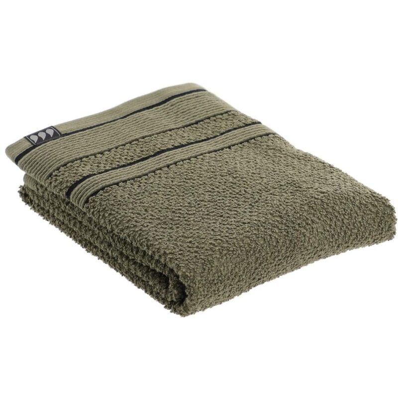 foto del prodotto asciugamano 50x90 cm 100 cotone nero cachi tendance