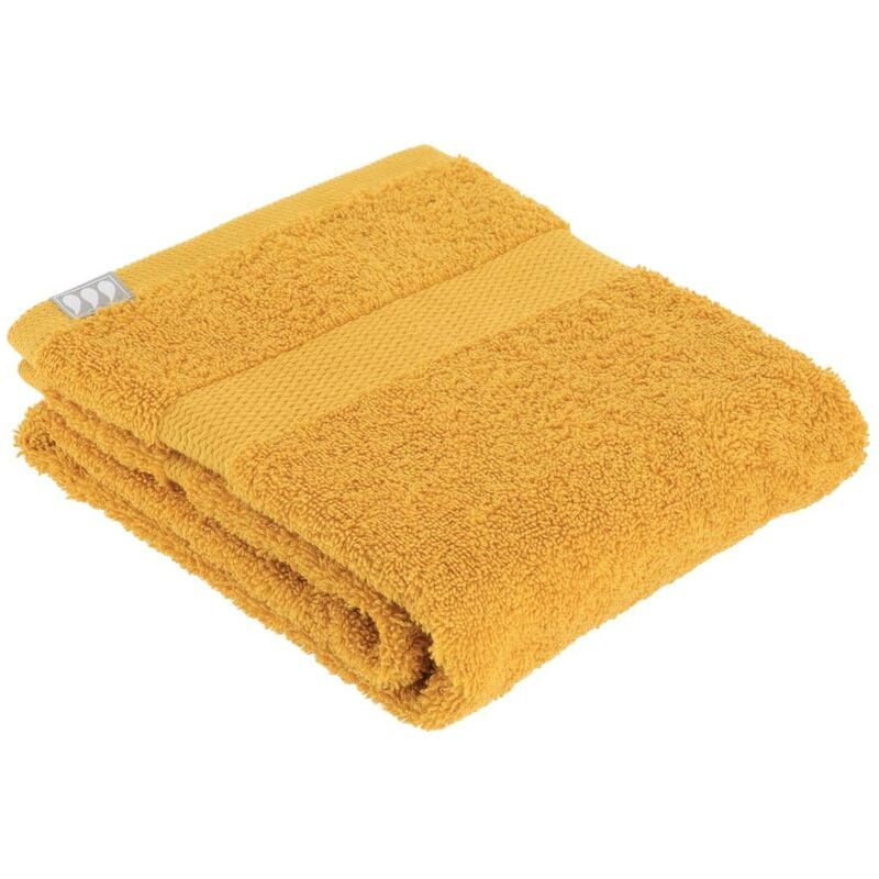 foto del prodotto asciugamano 50x90 cm 100 cotone senape tendance