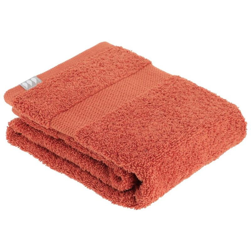 foto del prodotto asciugamano 50x90 cm 100 cotone terracotta tendance