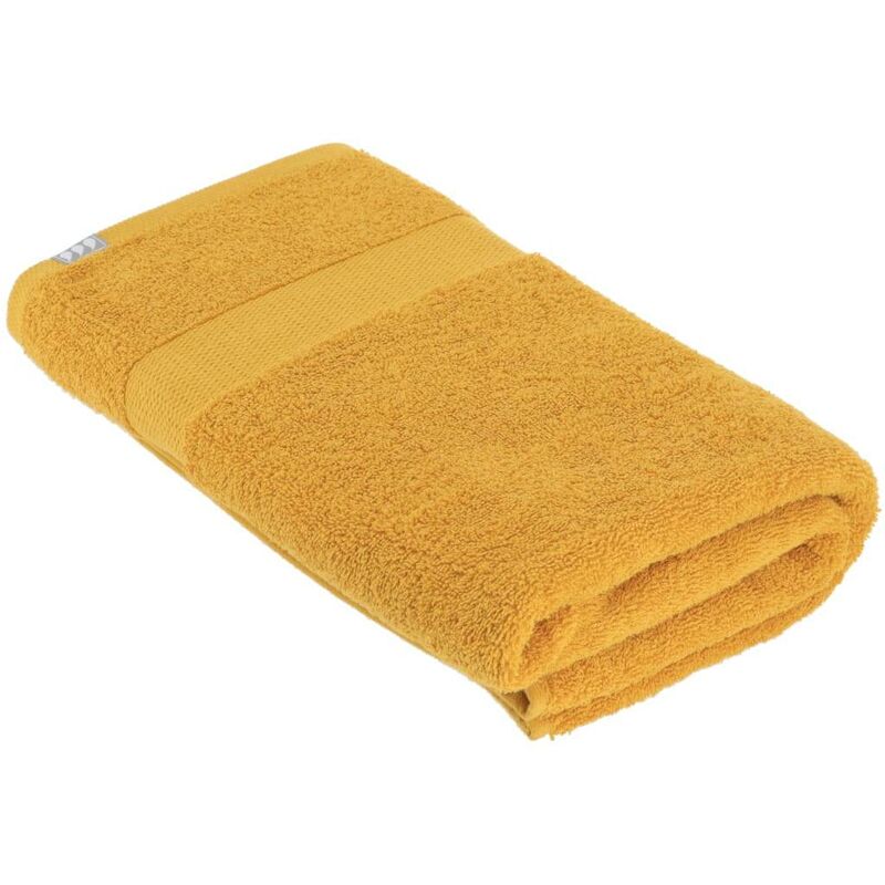 foto del prodotto asciugamano 90x150 cm 100 cotone senape tendance