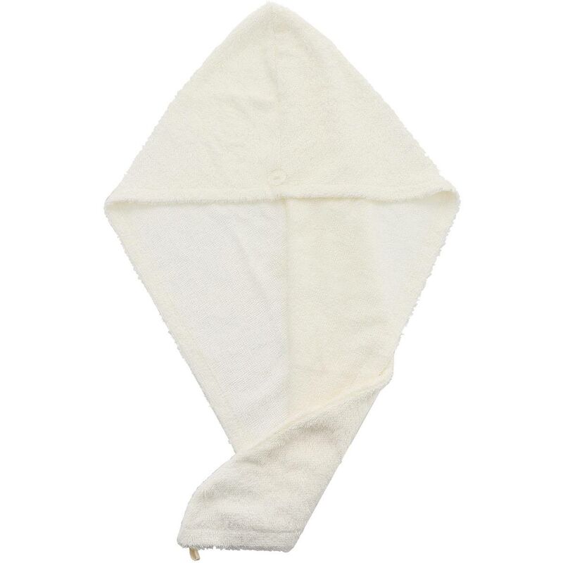 foto del prodotto asciugamano assorbente per capelli in poliestere di bamb naturale tendance