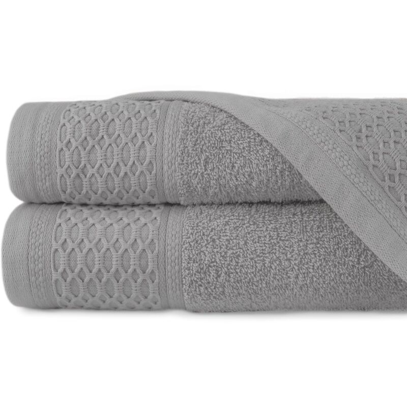 foto del prodotto asciugamano d cotone 100 solano grigio chiaro l 70x140