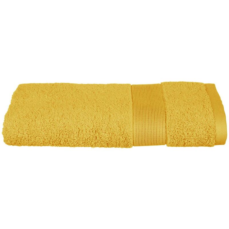 foto del prodotto asciugamano essentiel in cotone giallo 50x90cm atmosphera cr ateur d int rieur
