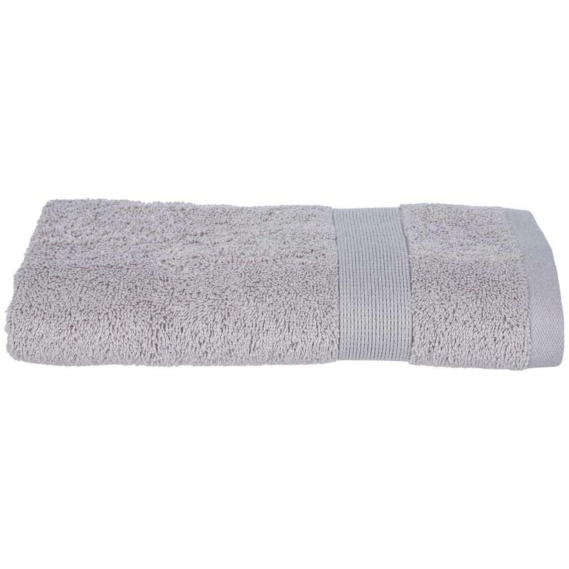 foto del prodotto asciugamano essentiel in cotone grigio tortora 50x90cm atmosphera cr ateur d int rieur