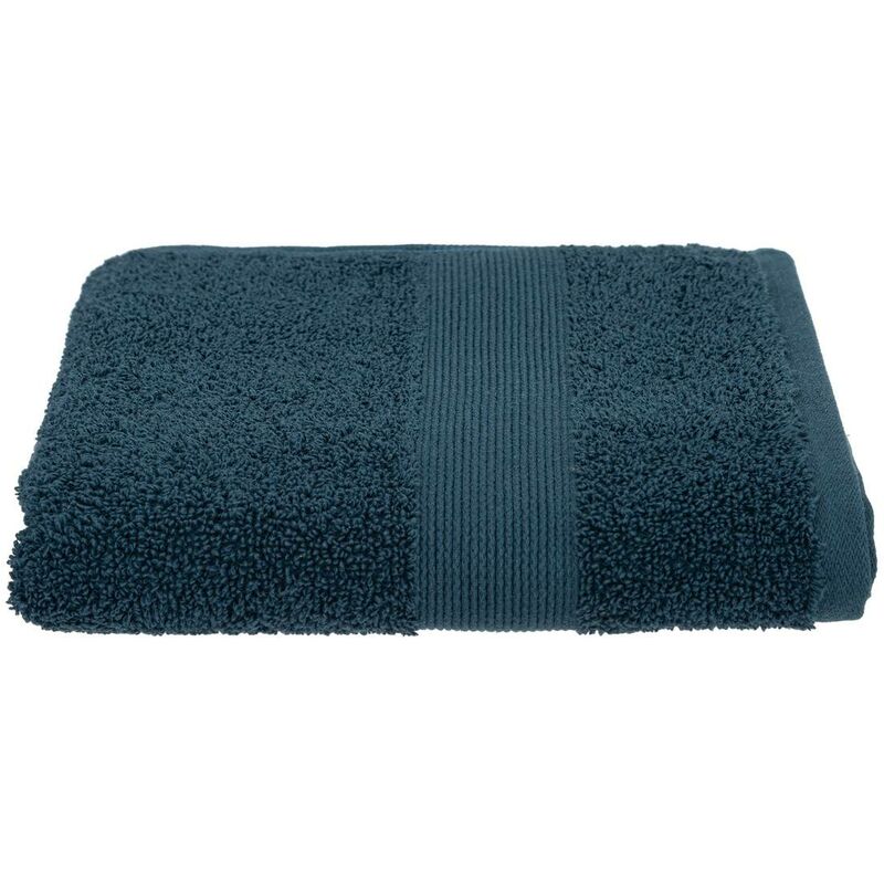 foto del prodotto asciugamano in cotone praia 50x90cm blu egeo atmosphera cr ateur d int rieur