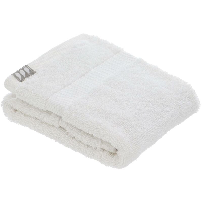 foto del prodotto asciugamano invito 30x50 cm 100 cotone bianco tendance