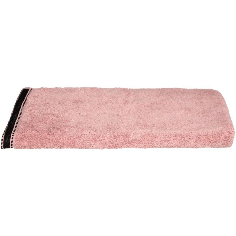 foto del prodotto asciugamano joia in cotone rosa 50x90cm atmosphera cr ateur d int rieur