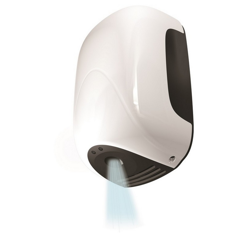 foto del prodotto asciugamano mini jet automatico con fotocellula bianco da 900 watt