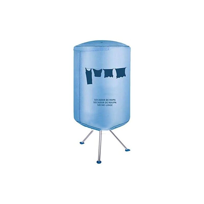 foto del prodotto asciugatore elettrico portatile per abbigliamento 1000 w, grande capacit 10 kg. griglia di asciugatura rotonda a doppio strato