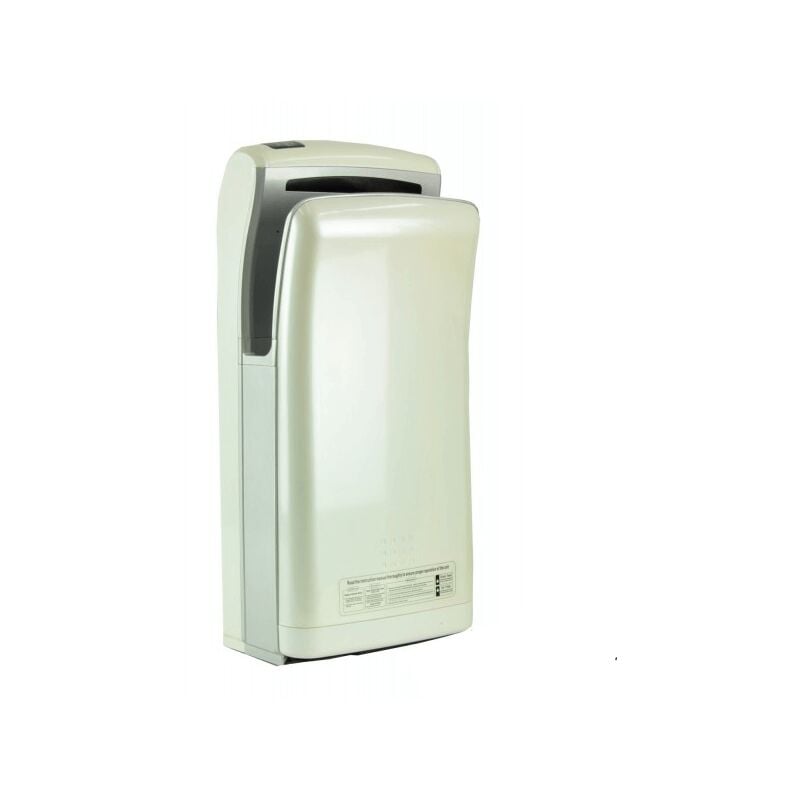 foto del prodotto asciugatrice a mano vitech doppio getto d aria bianca 1200 1800w asciugatura rapida