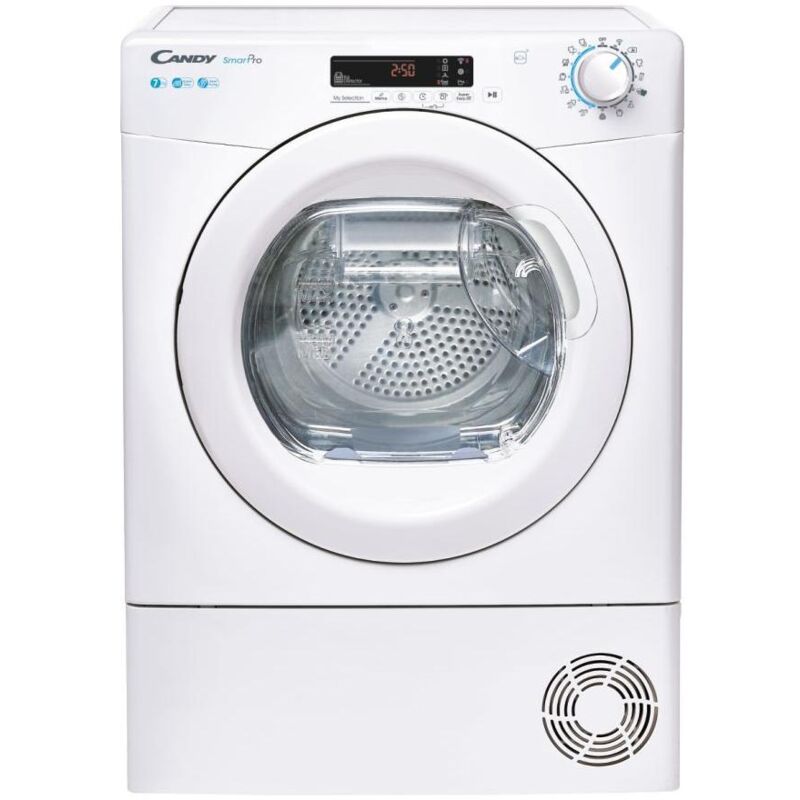 foto del prodotto asciugatrice csoeh7a2des smart pro libera installazione 7 kg a bianco candy