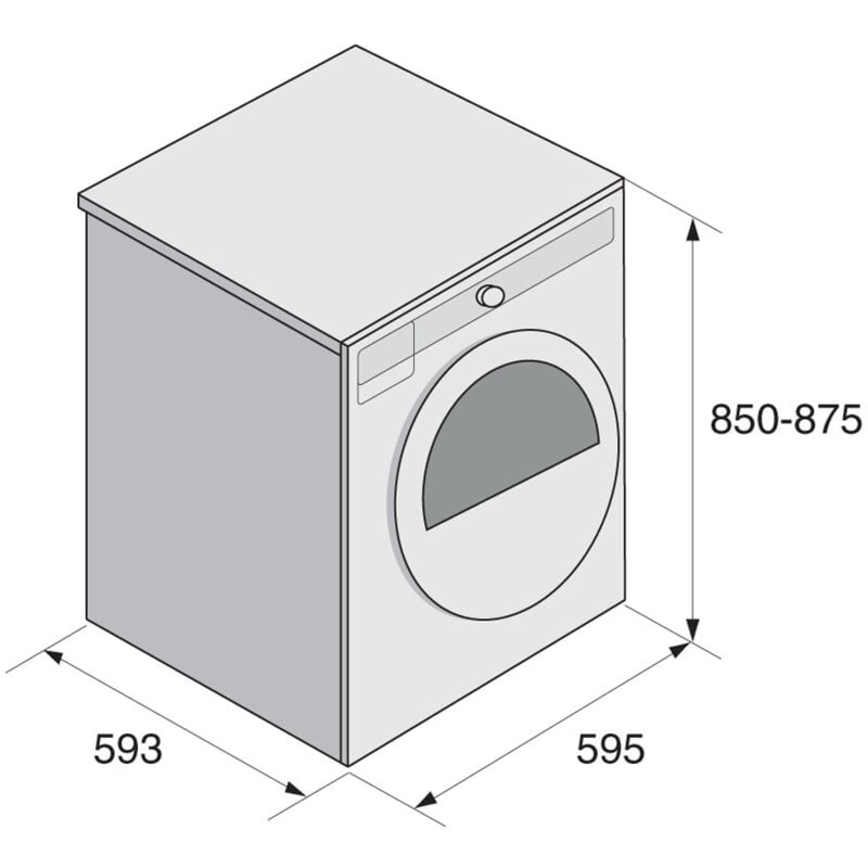 foto del prodotto asciugatrice drum steel 8kg