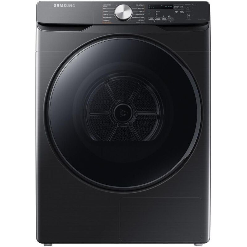 foto del prodotto asciugatrice samsung dv16t8520bv libera installazione caricamento frontale classe b nero
