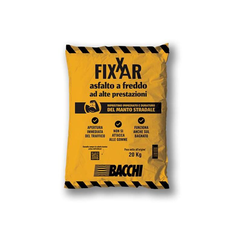 foto del prodotto asfalto a freddo alte prestazioni fixxar kg. 20