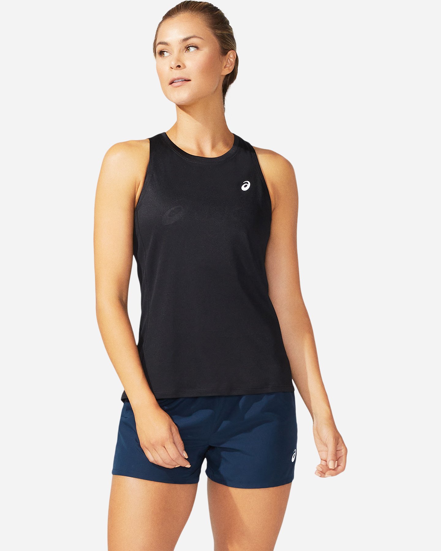 foto del prodotto asics core w - canotta running - donna - nero