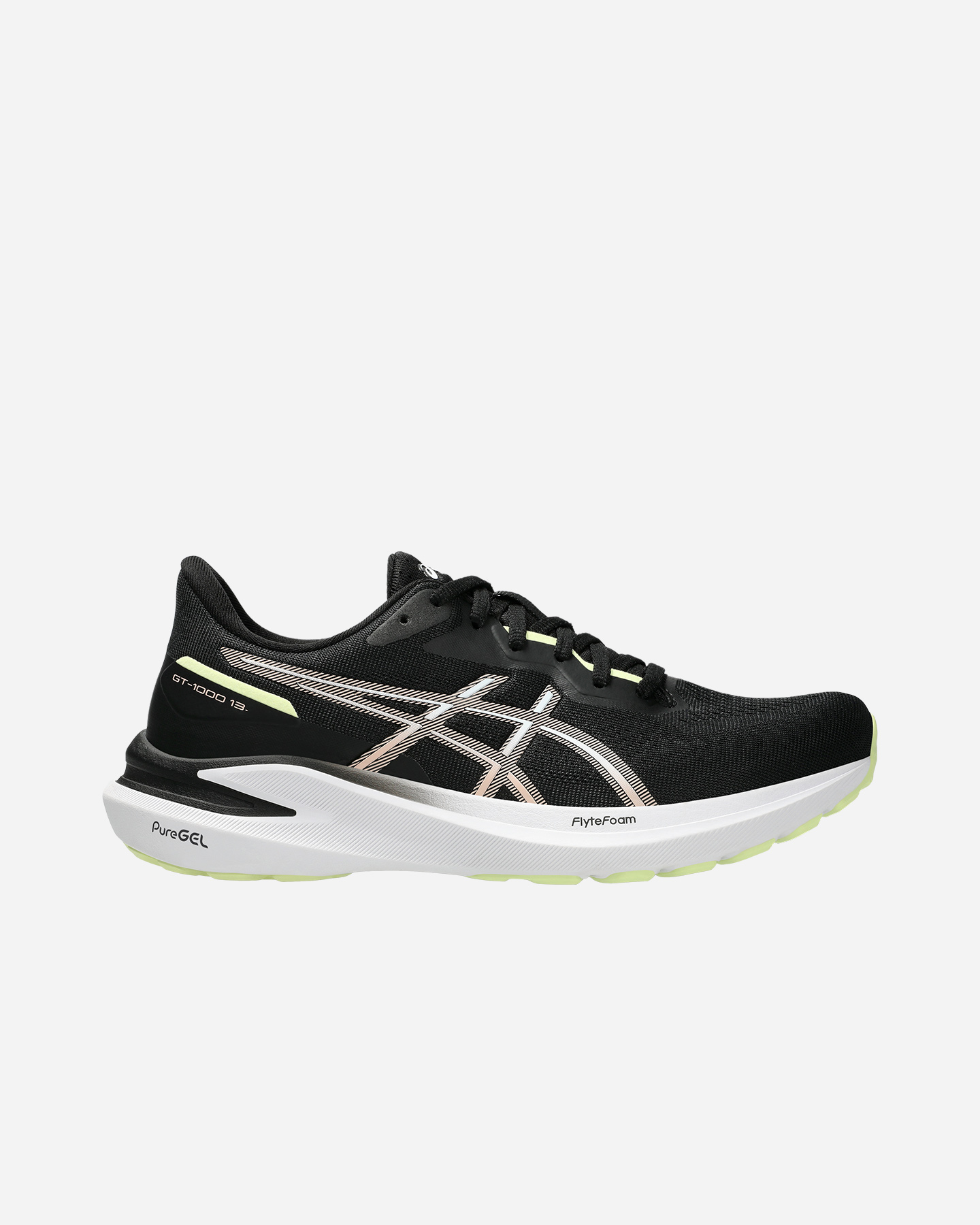 foto del prodotto asics gt 1000 13 w - scarpe running - donna - nero