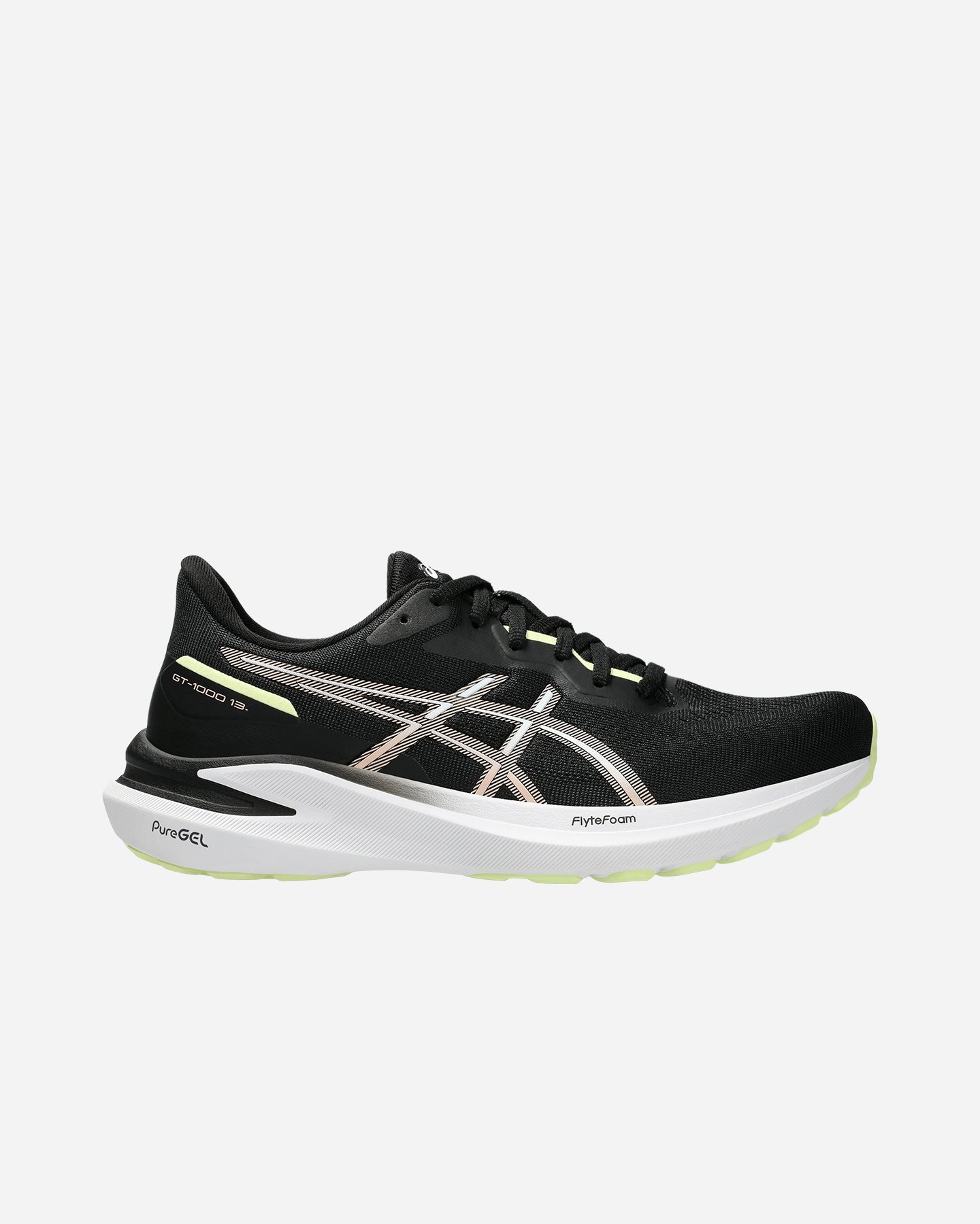 foto del prodotto asics gt 1000 13 w - scarpe running - donna - nero