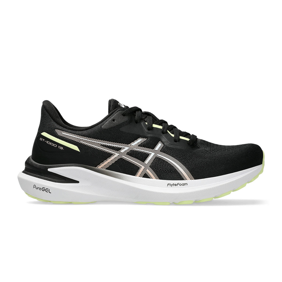 foto del prodotto asics gt 1000 13 w scarpe running donna nero