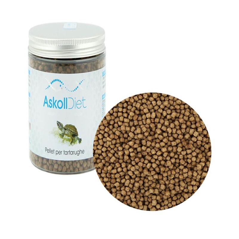 foto del prodotto askoll diet pellet per tartarughe formato 1000 ml