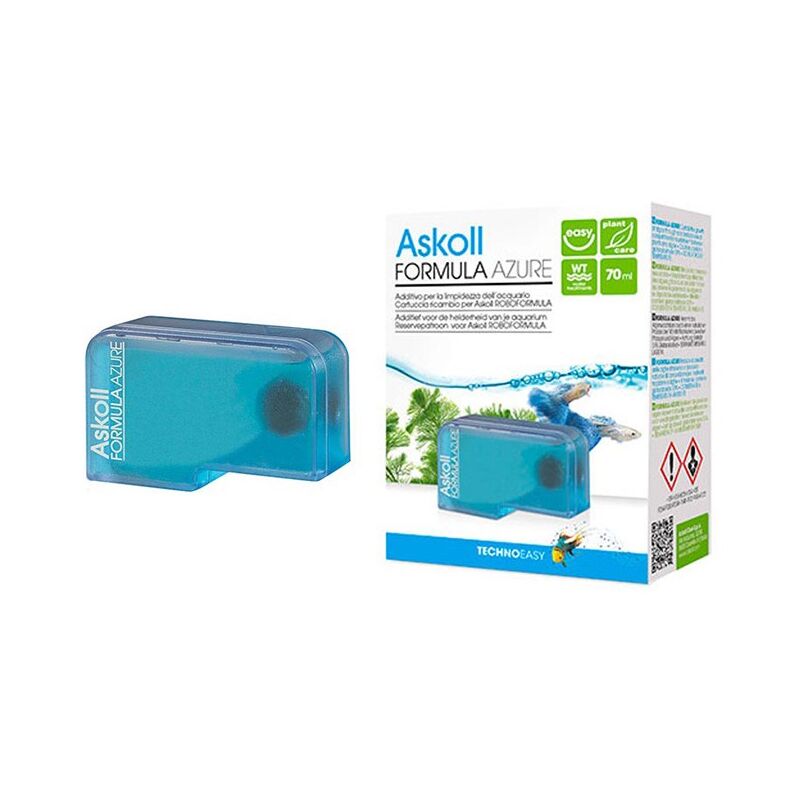 foto del prodotto askoll formula azure 70ml cartuccia di ricambio per roboformula