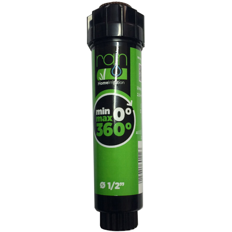immagine 0 del prodotto aspersore retrattile rain ugello 0 360 portata da 2,5 a 3,7 m