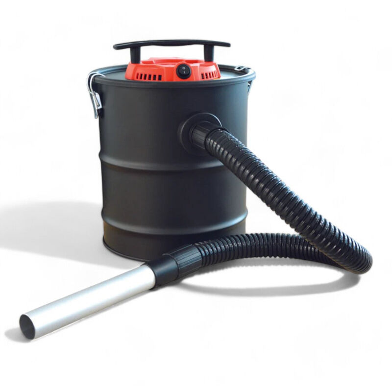 foto del prodotto aspiracenere elettrico 600w capacit 12 litri filtro hepa fusto metallo verniciato cavo lungo 150 cm accessori inclusi