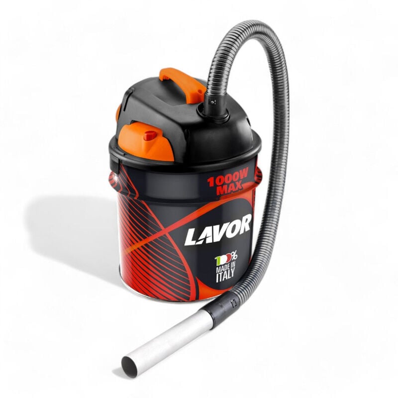 foto del prodotto aspiracenere elettrico potente silenzioso scuotifiltro capienza 18 litri 800 watt fusto acciaio filtro lavabile