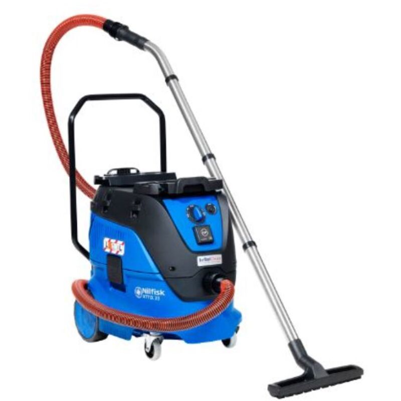 foto del prodotto aspiraliquidi attix 33-2l ic mobile 1400w 4500l min 250mbar 30l nilfisk