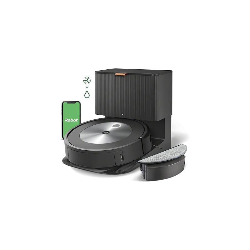 foto del prodotto aspirapolv robot e lava pavimenti comboj5plu irobot