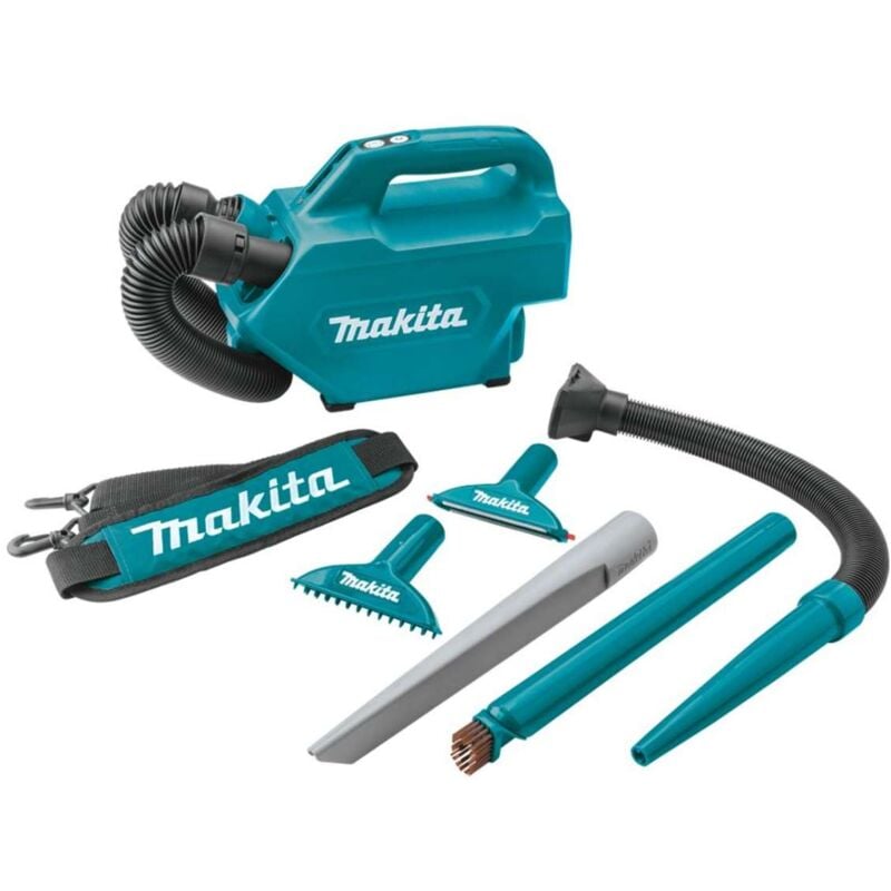 foto del prodotto aspirapolvere a batteria 12 v, senza batteria e caricabatterie cl121dz makita