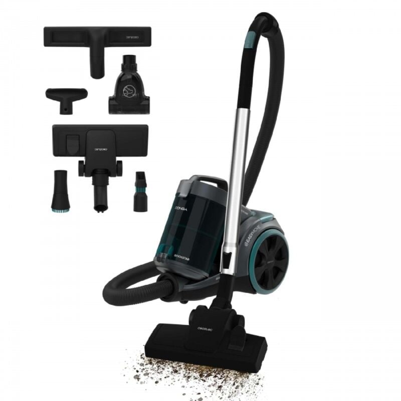 foto del prodotto aspirapolvere a traino senza sacchetto conga rockstar multicyclonic xl powerstyle cecotec