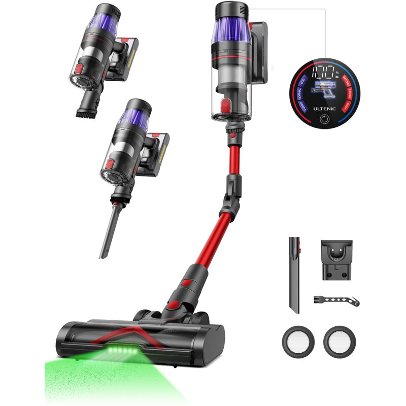 foto del prodotto aspirapolvere a traino ultenic u16 flex cordless 500w 40kpa 60 min di autonomia batteria rimovibile
