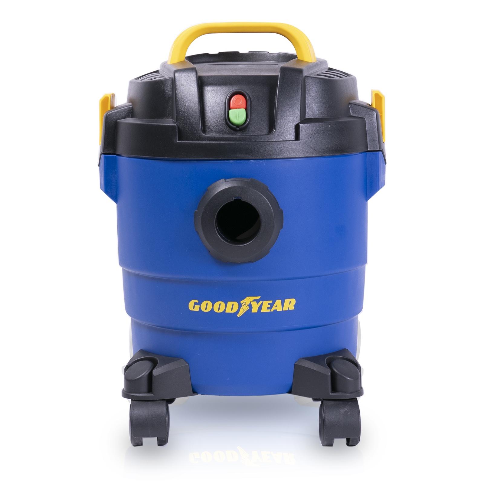 foto del prodotto aspirapolvere con cavo 10 l. aspirapolvere compatto e potente 1.000 w. funzione soffiante. spazzola combinata goodyear