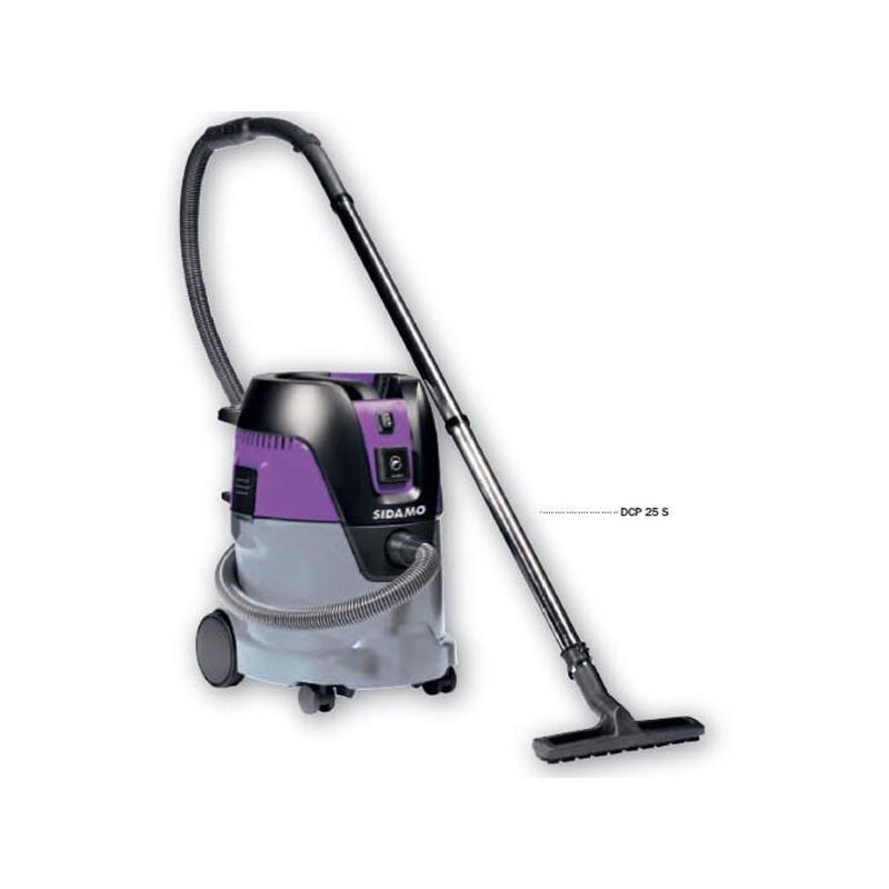 foto del prodotto aspirapolvere con serbatoio in polietilene 1250 w 25 l dcp 25 s sidamo