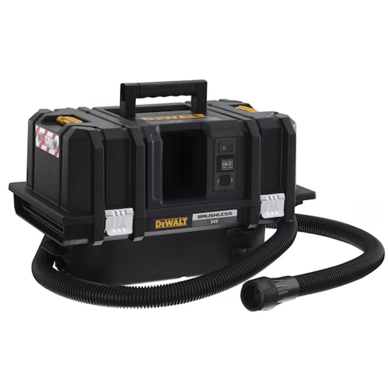 foto del prodotto aspirapolvere dewalt xr flesxvolt 54v acqua e polvere classe m senza batteria n caricabatterie dcv586mn xj