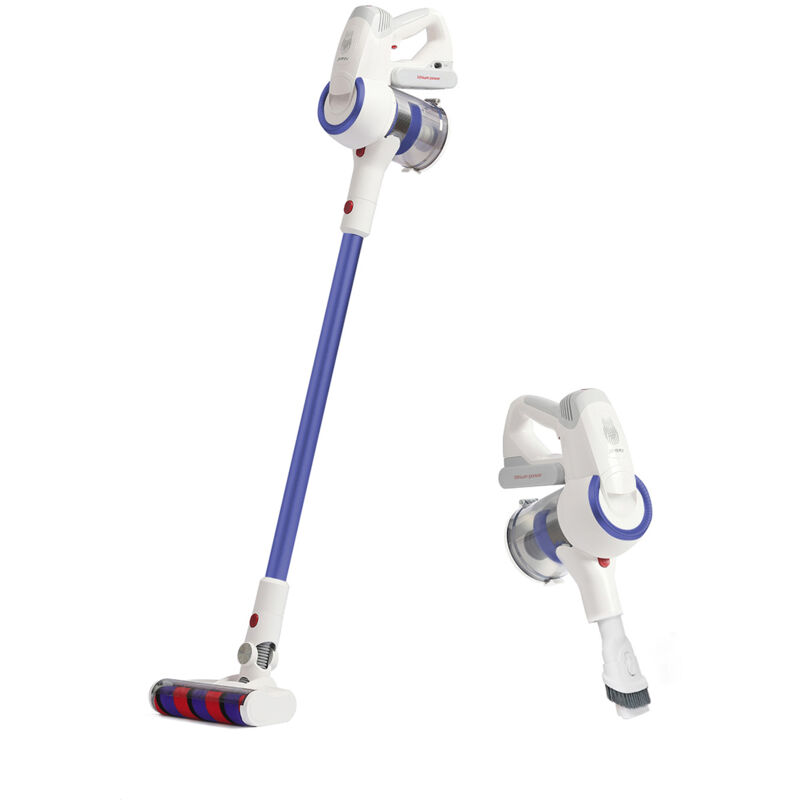 foto del prodotto aspirapolvere leggero senza filo jimmy jv53 lite 425w bianco e blu