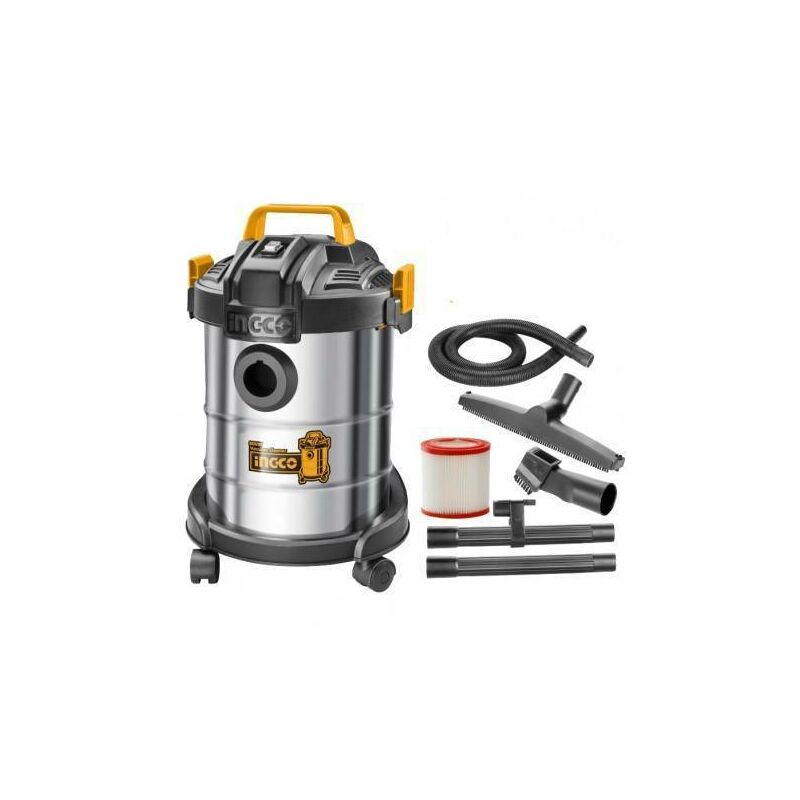foto del prodotto aspirapolvere liquidi inox 800 w 12 litri