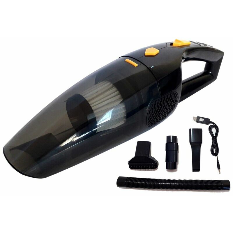 foto del prodotto aspirapolvere per auto 120w 12v ricaricabile senza fili wet dry portatile