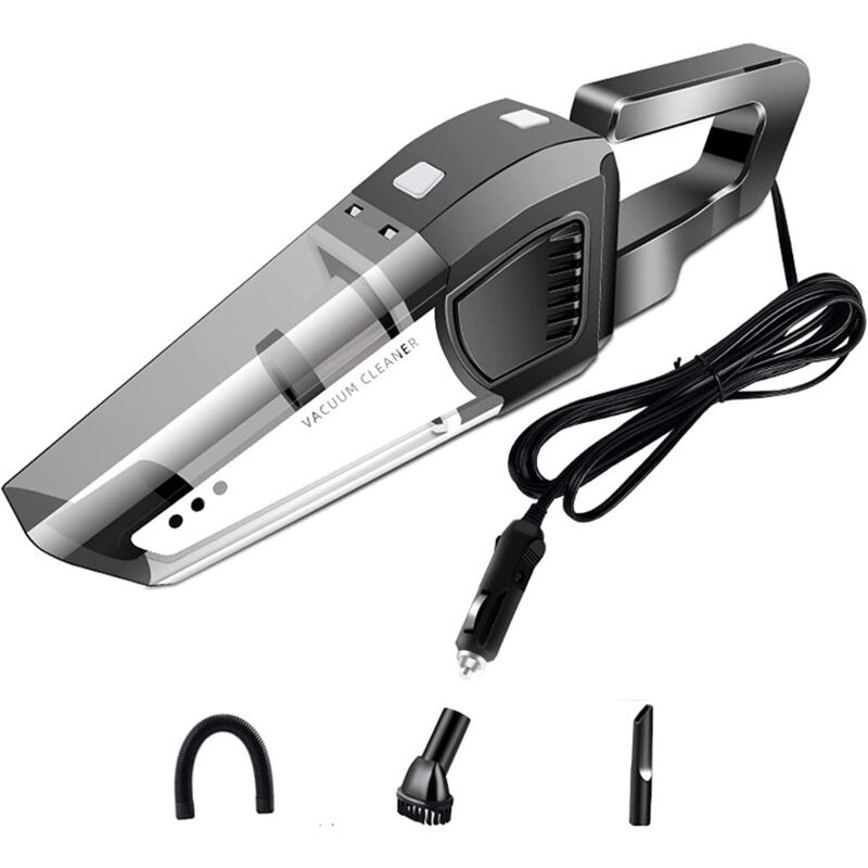 foto del prodotto aspirapolvere per auto senza fili da 120 w, aspirapolvere portatile senza fili usb, doppio uso per casa e auto, bagnato e asciutto