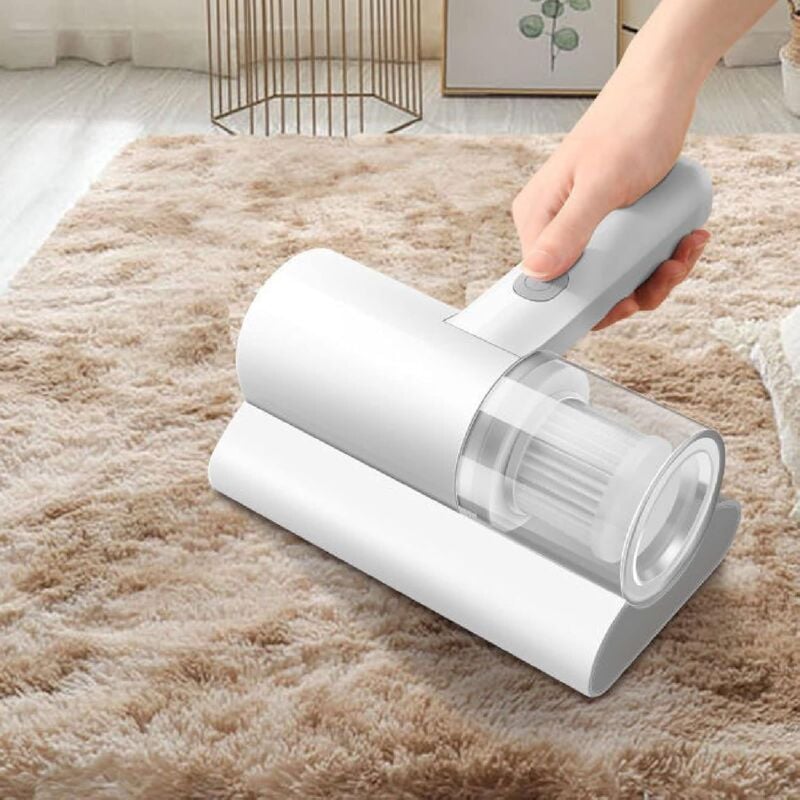 foto del prodotto aspirapolvere senza fili collettore per materassi aspirapolvere portatile uv 10kpa forte aspirazione per divano letto tappeto coperta animali