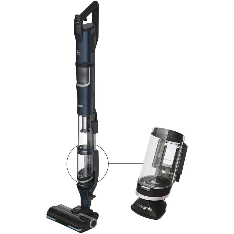foto del prodotto aspirapolvere senza filo con corner genie e mini turbo spazzola, spazzola anti grovigli con luci led integrate, doppia batteria hfx20p hoover