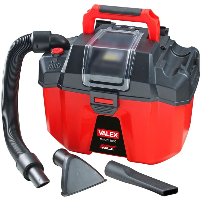 foto del prodotto aspiratore a batteria 1350145, rosso valex