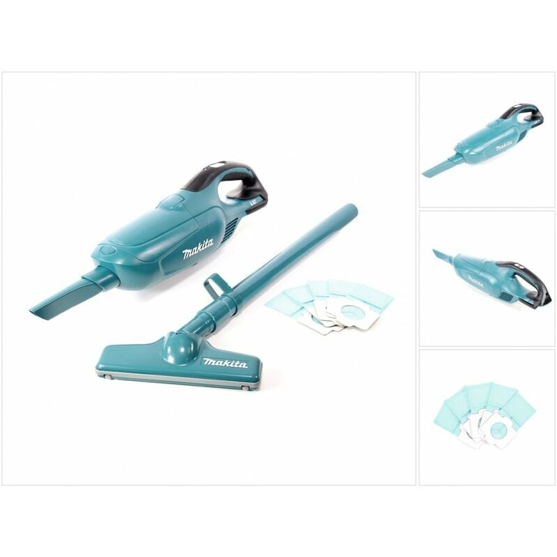 foto del prodotto aspiratore a batteria makita dcl 182 z 18 v solo senza batteria, senza caricabatterie