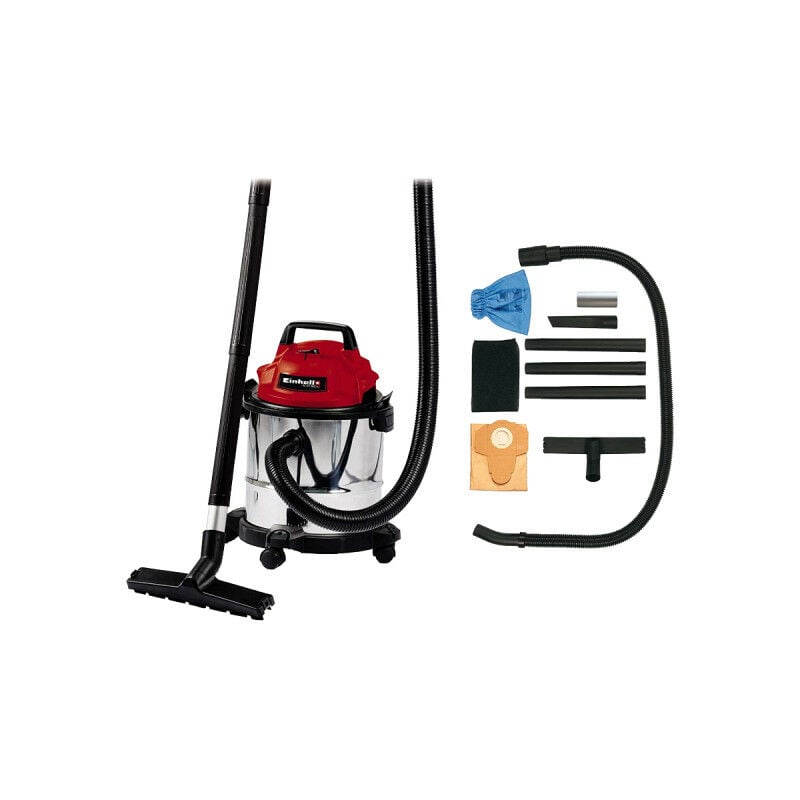 foto del prodotto aspiratore a umido asciutto einhell tc vc 1812 s 1250w 12l