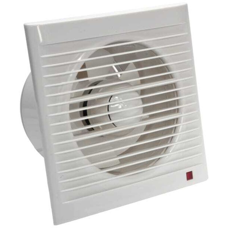 foto del prodotto aspiratore da 160 mm, 15 w, 140 m h, con valvola di ritegno, per bagno, cucina, ufficio, wc, silenzioso,