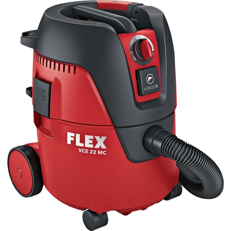 foto del prodotto aspiratore di sicurezza flex vce 22 m mc v con pulizia manuale del filtro, 20 l, classe m