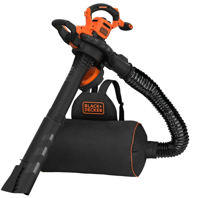 foto del prodotto aspiratore e soffiatore black decker 3000w con trituratore per foglie